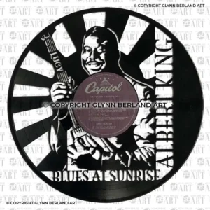 Albert King v1 Vinyl Record Art