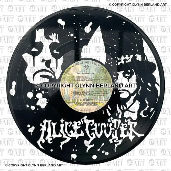Alice Cooper v2 Vinyl Record Art