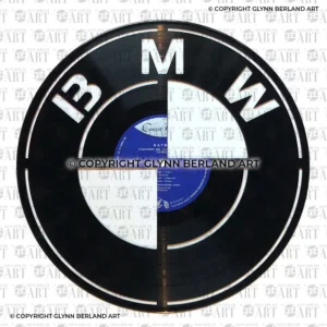 BMW v1 Vinyl Record Art