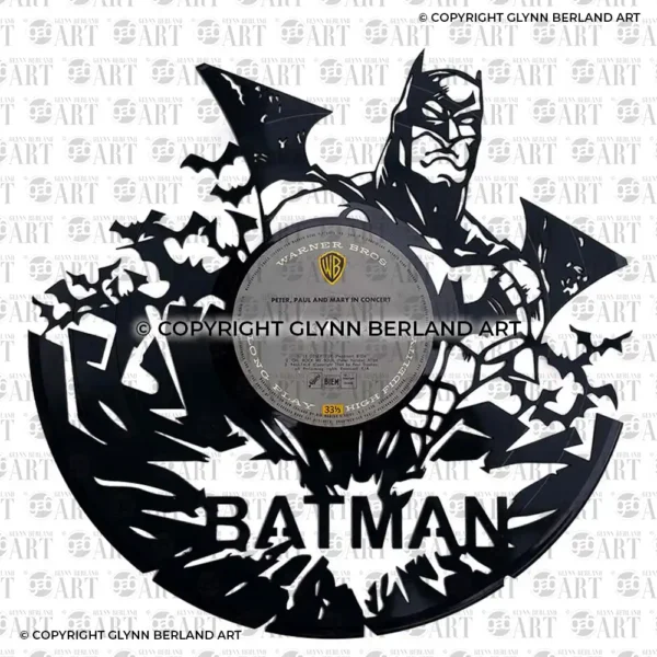 Batman v1 Vinyl Record Art