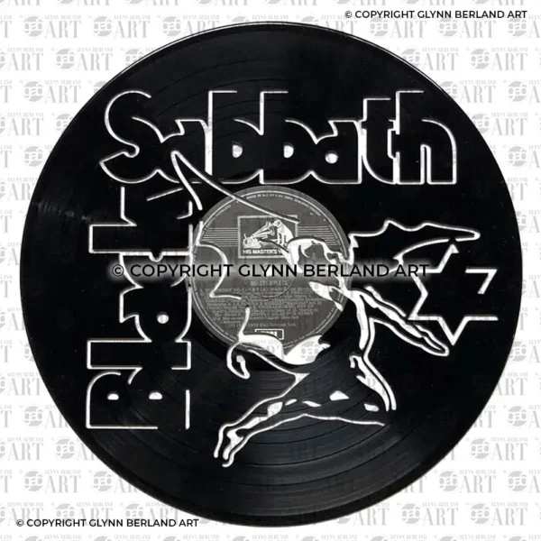 Black Sabbath v2 Vinyl Record Art