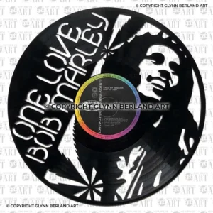 Bob Marley v1 Vinyl Record Art