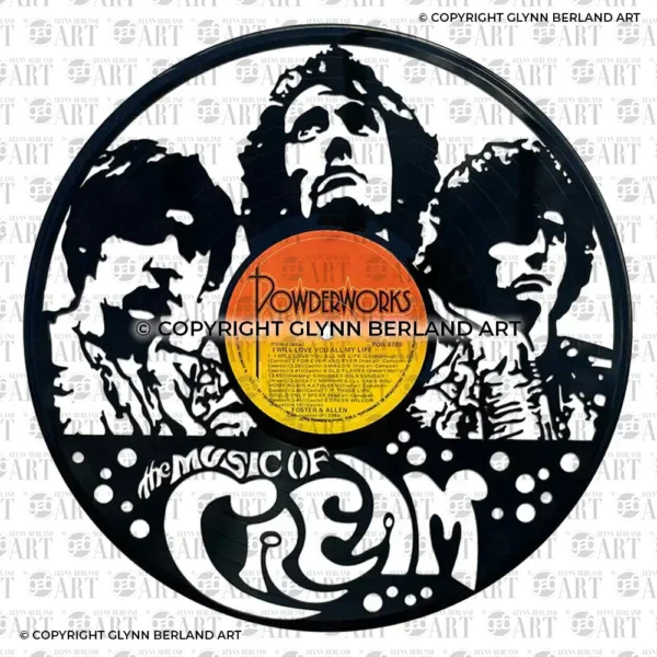Cream v1 Vinyl Record Art
