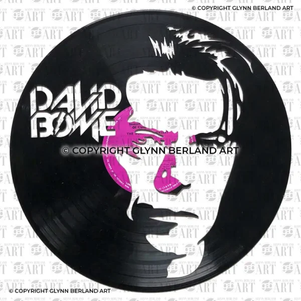 David Bowie v1 Vinyl Record Art