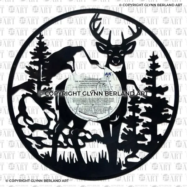 Deer v3 Vinyl Record Design
