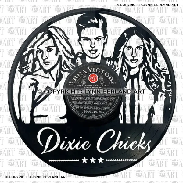 Dixie Chicks v1 Vinyl Record Design