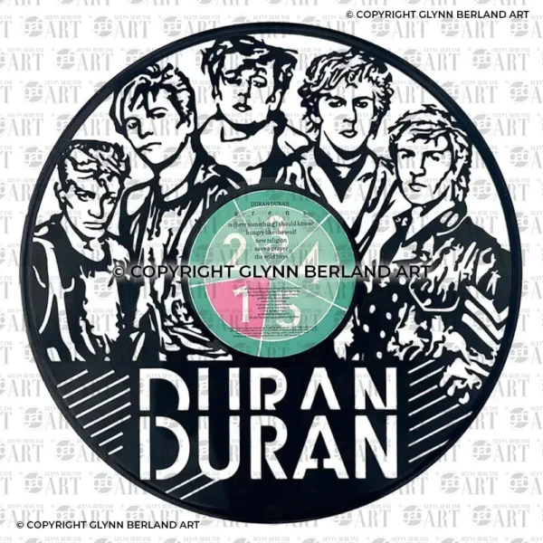 Duran Duran Vinyl Record Art