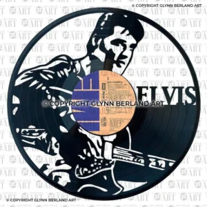 Elvis Presley v1 Vinyl Record Art