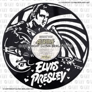 Elvis Presley v3 Vinyl Record Art