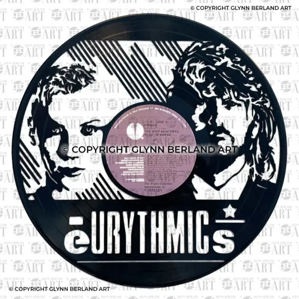 Eurythmics Vinyl Record Art