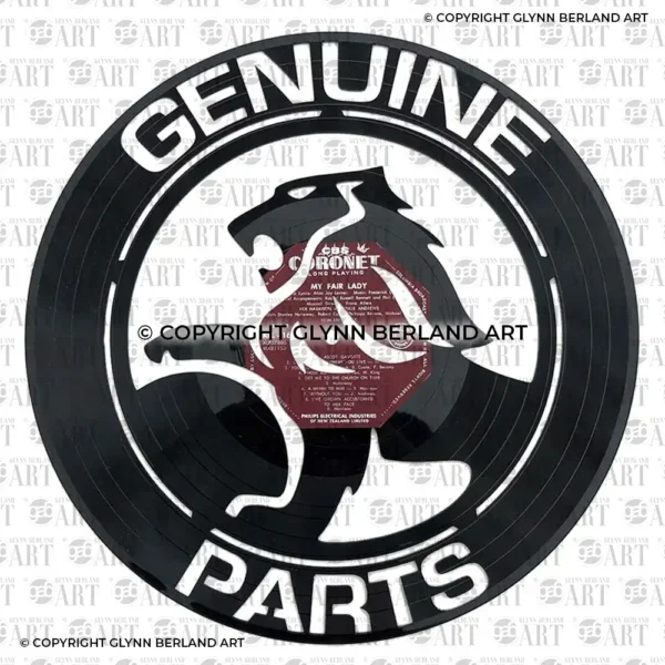 Genuine Parts Holden v1 Vinyl Record Design