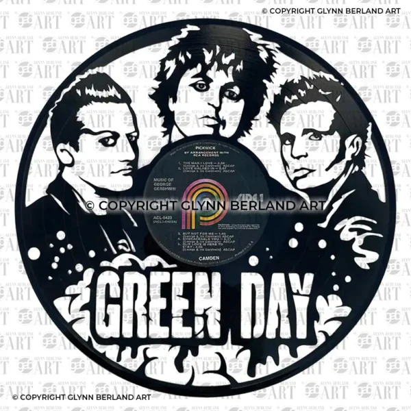 Green Day v1 Vinyl Record Design