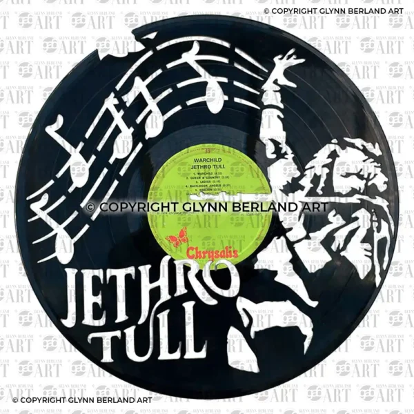 Jethro Tull v1 Vinyl Record Art
