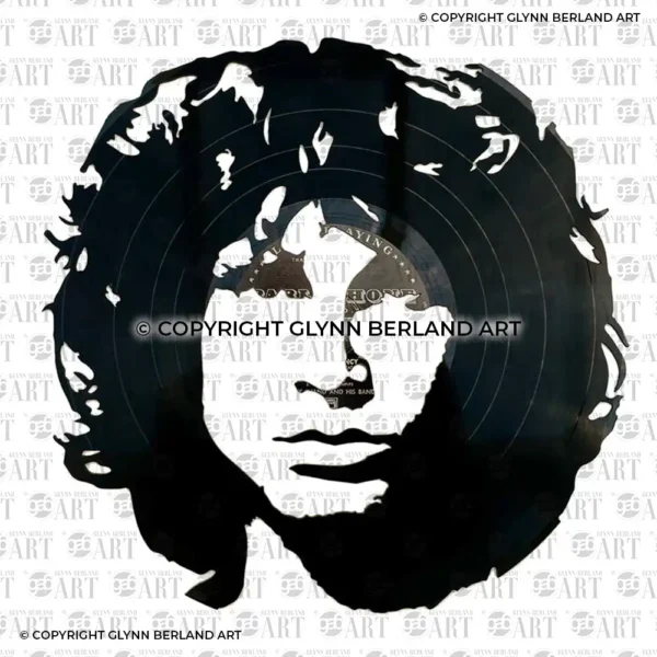 Jim Morrison v2 Vinyl Record Art