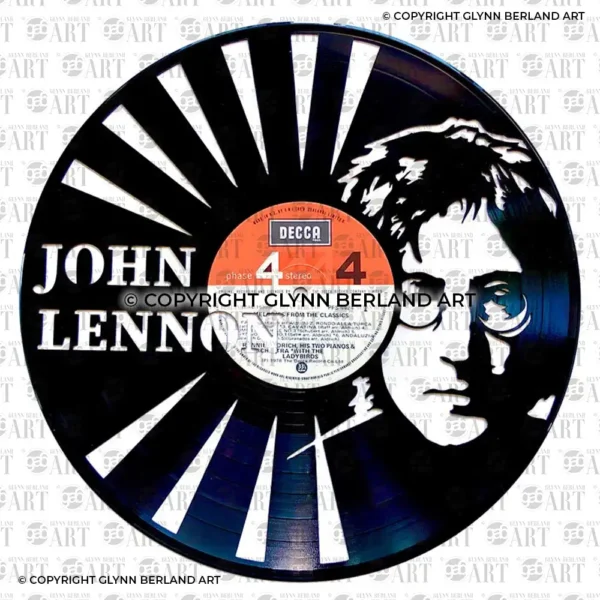 John Lennon v1 Vinyl Record Design