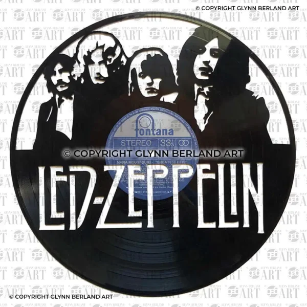 Led Zeppelin v1 Vinyl Record Art