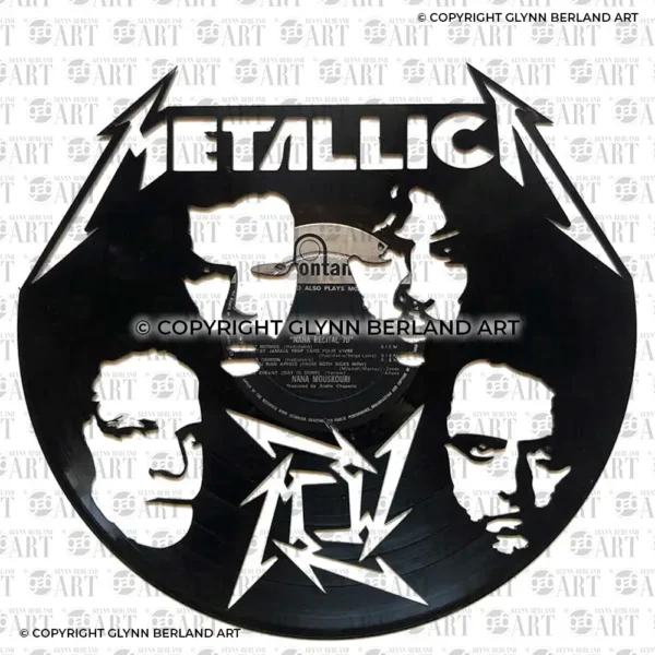 Metallica v2 Vinyl Record Design