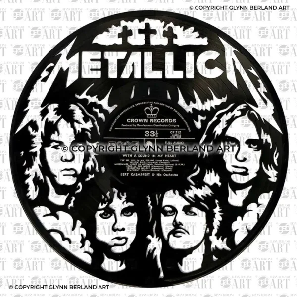 Metallica v3 Vinyl Record Design