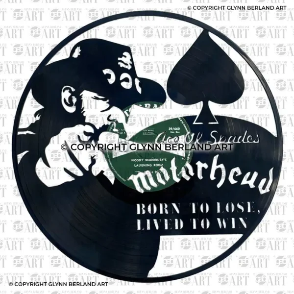 Motorhead v1 Vinyl Record Design