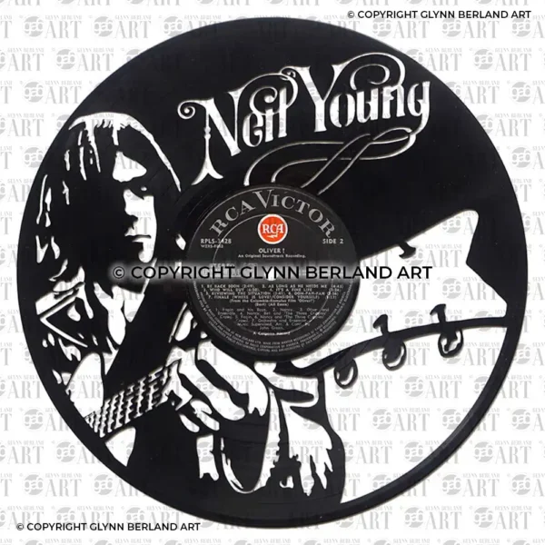 Neil Young v1 Vinyl Record Design