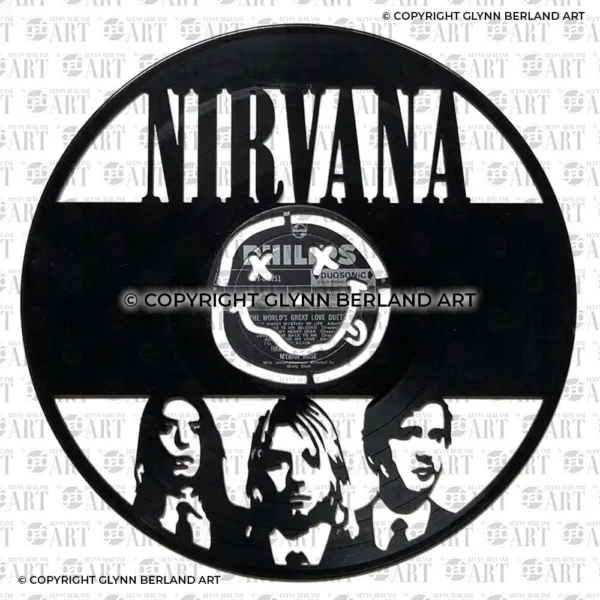 Nirvana v1 Vinyl Record Design