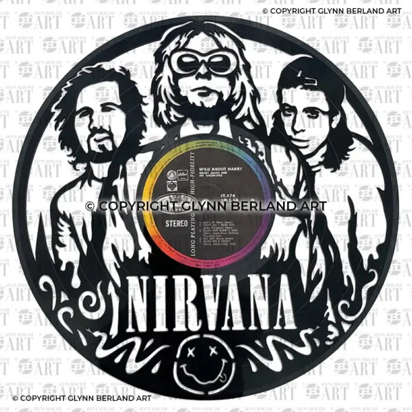 Nirvana v2 Vinyl Record Design