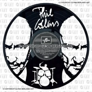 Phil Collins v2 Vinyl Record Design