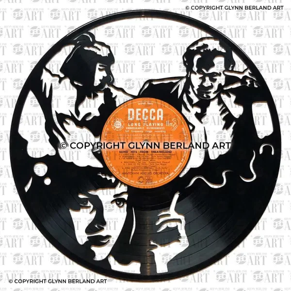 Pulp Fiction v1 Vinyl Record Design