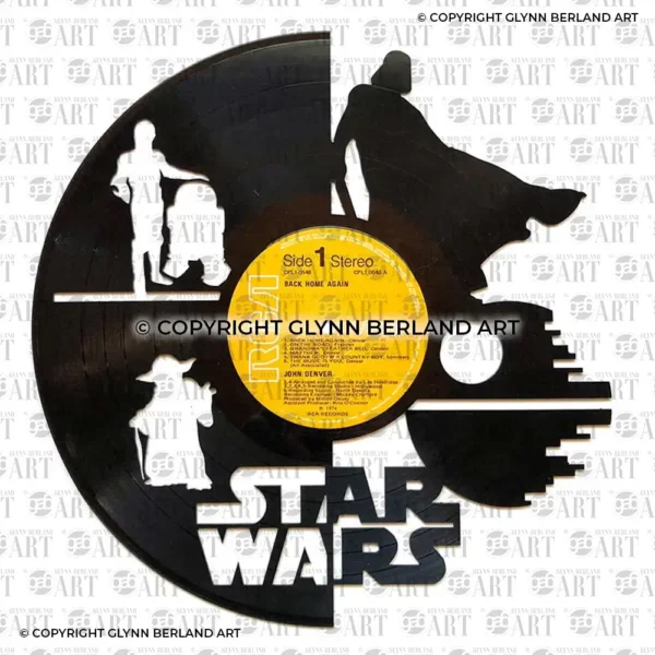 Star Wars v2 Vinyl Record Art