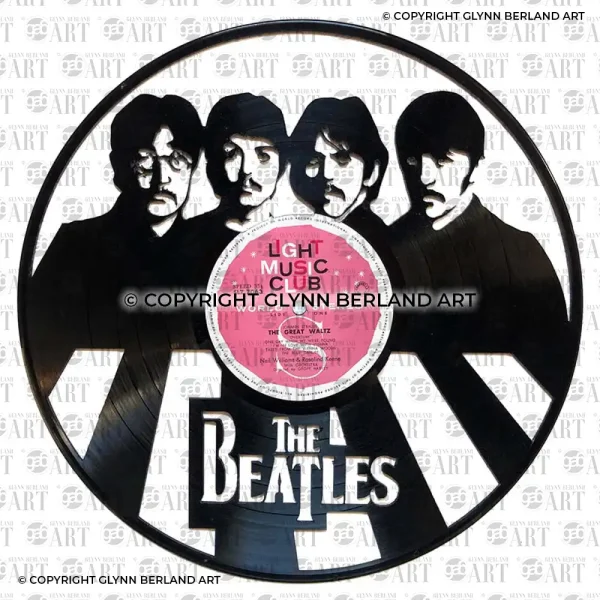 The Beatles v1 Vinyl Record Design