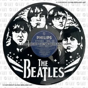The Beatles v3 Vinyl Record Art