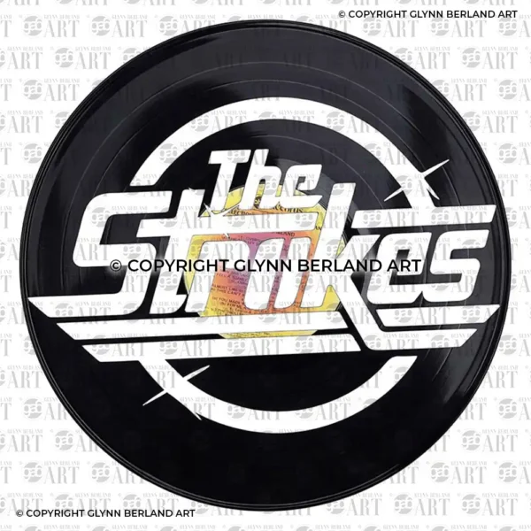 The Strokes v1 Vinyl Record Art