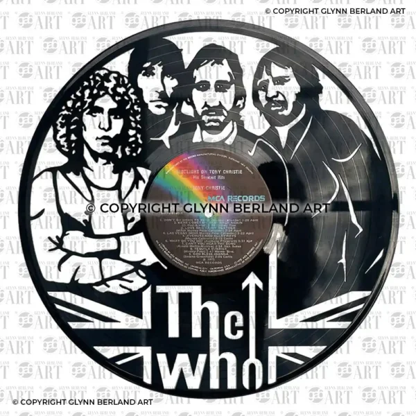The Who v1 Vinyl Record Art