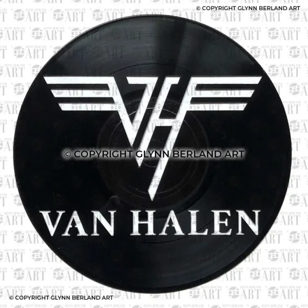 Van Halen v2 Vinyl Record Art