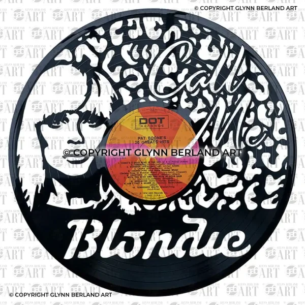 Blondie v1 Vinyl Record Design