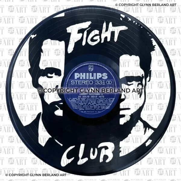 Fight Club v1 Vinyl Record Design