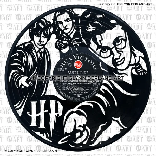Harry Potter v1 Vinyl Record Design
