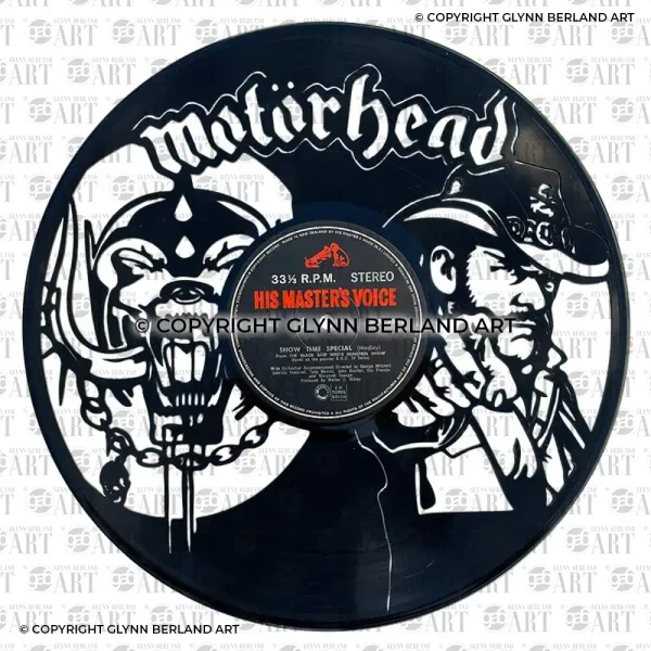 Motorhead v2 Vinyl Record Design
