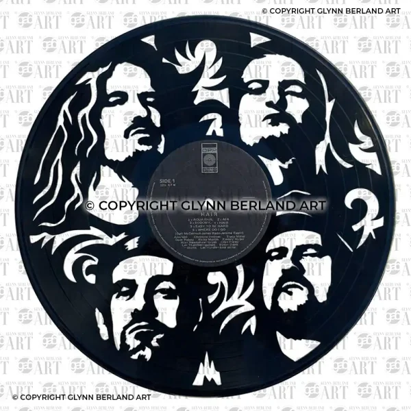 Pantera v1 Vinyl Record Design