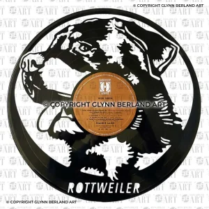 Rottweiler v1 Vinyl Record Design