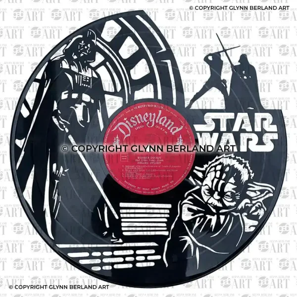 Star Wars v3 Vinyl Record Design