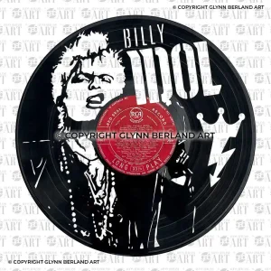 Billy Idol v1 Vinyl Record Design