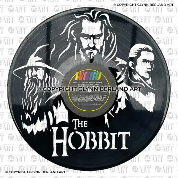 Hobbit v1 Vinyl Record Design